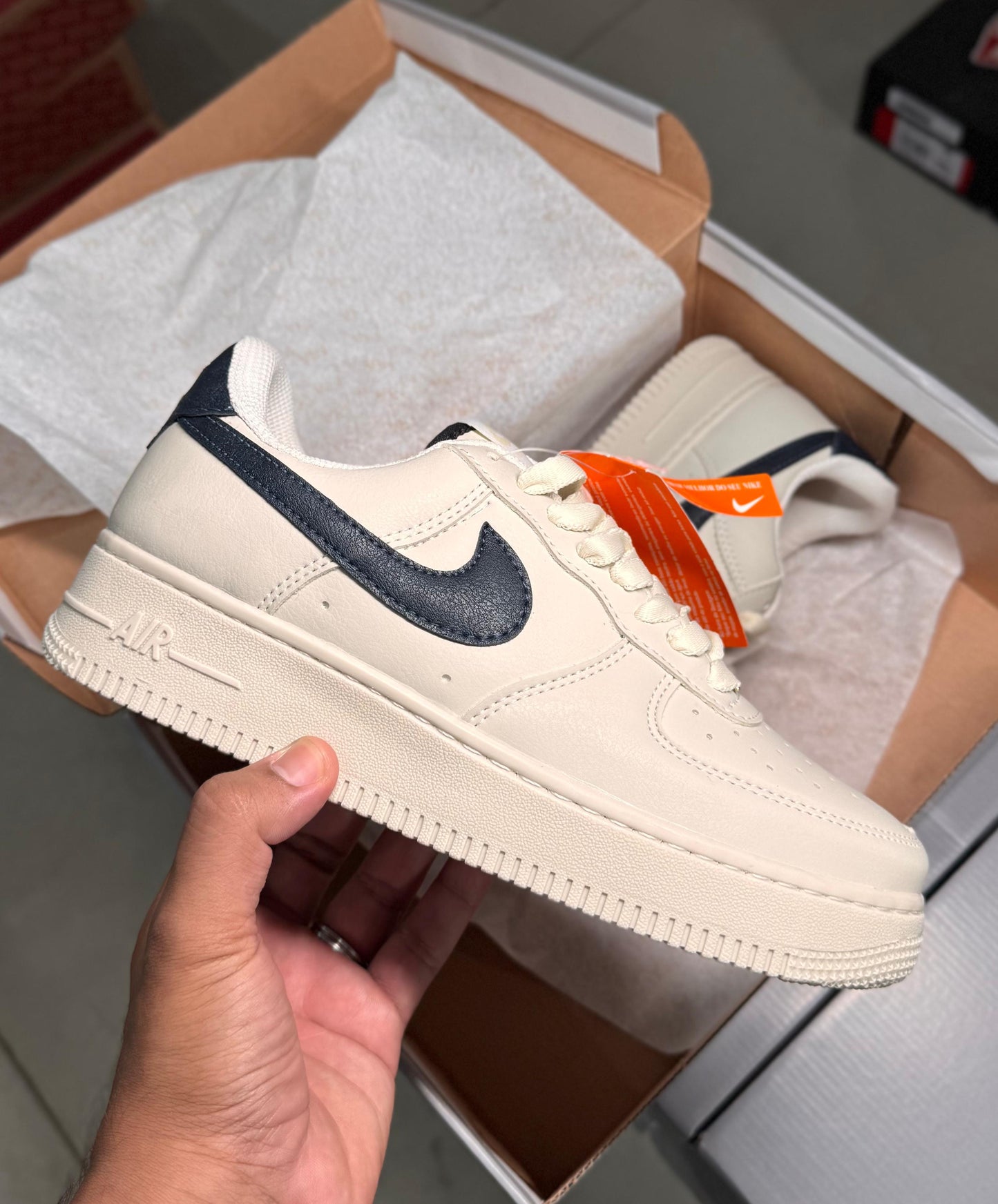 AIR FORCE 1 BRANCO/PRETO