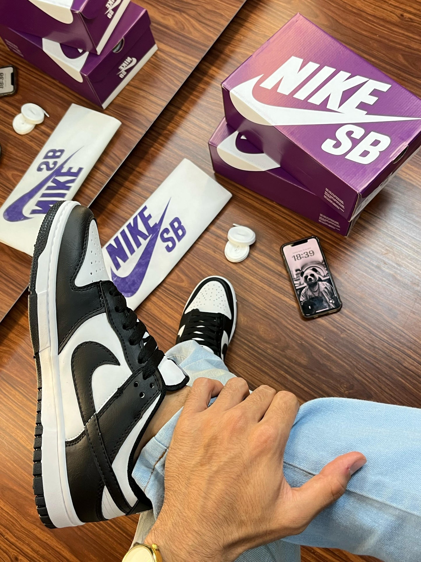 SB DUNK LOW PANDA