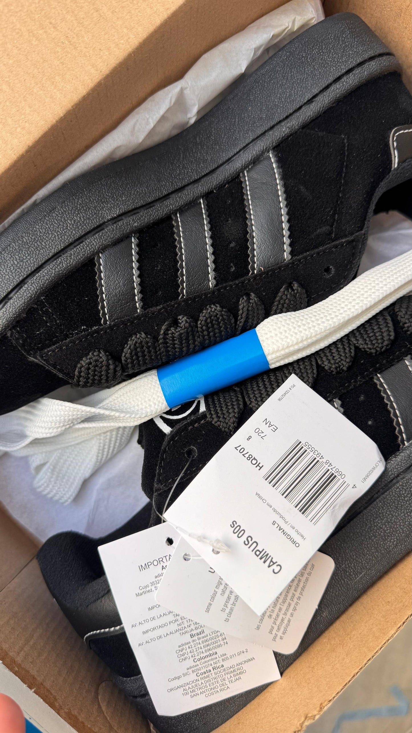 ADIDAS CAMPUS 00s PRETO