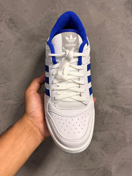 FORUM LOW 84 ADV BRANCO/AZUL ROYAL