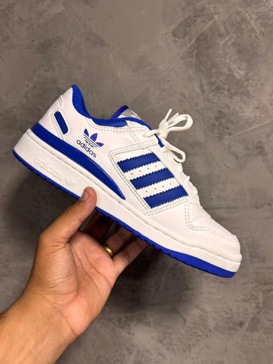 FORUM LOW 84 ADV BRANCO/AZUL ROYAL