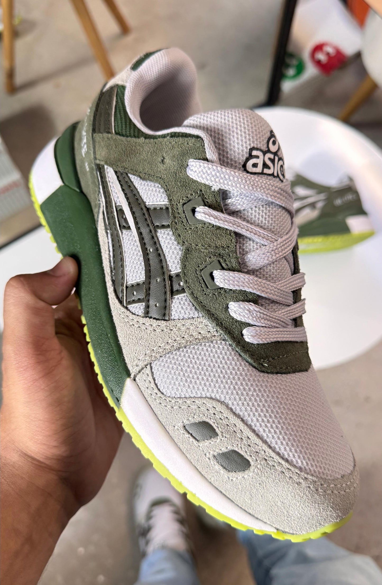 ASICS GEL LYTE 3 VERDE/BEGE