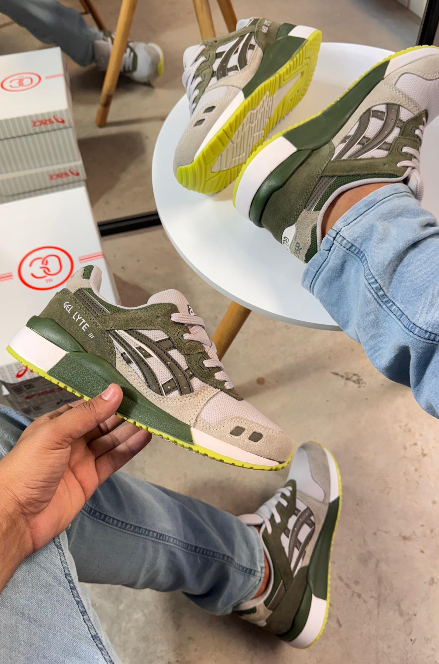 ASICS GEL LYTE 3 VERDE/BEGE