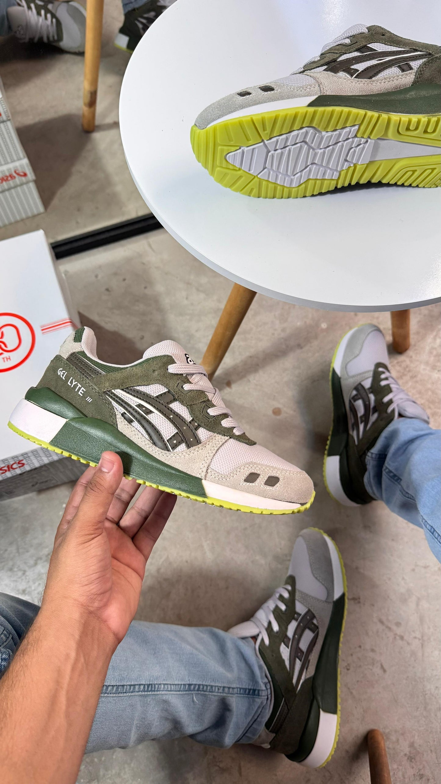 ASICS GEL LYTE 3 VERDE/BEGE